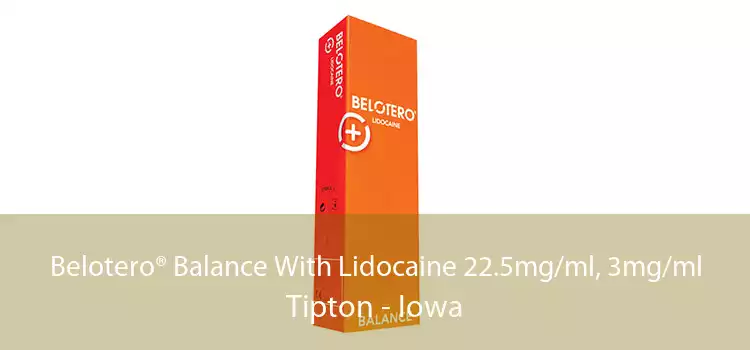 Belotero® Balance With Lidocaine 22.5mg/ml, 3mg/ml Tipton - Iowa