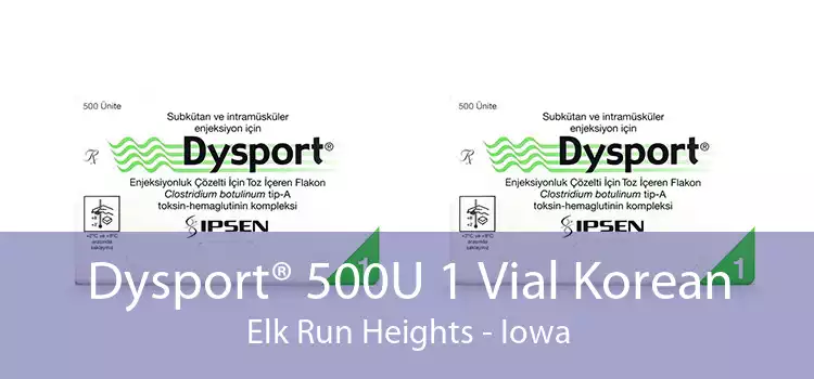 Dysport® 500U 1 Vial Korean Elk Run Heights - Iowa