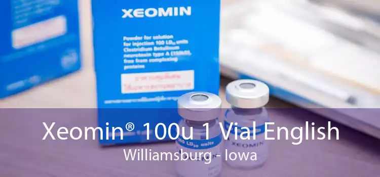 Xeomin® 100u 1 Vial English Williamsburg - Iowa