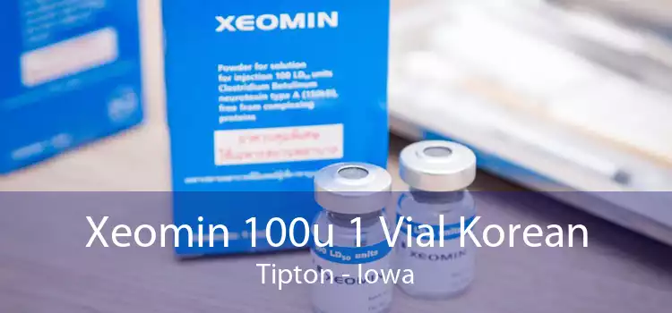 Xeomin 100u 1 Vial Korean Tipton - Iowa